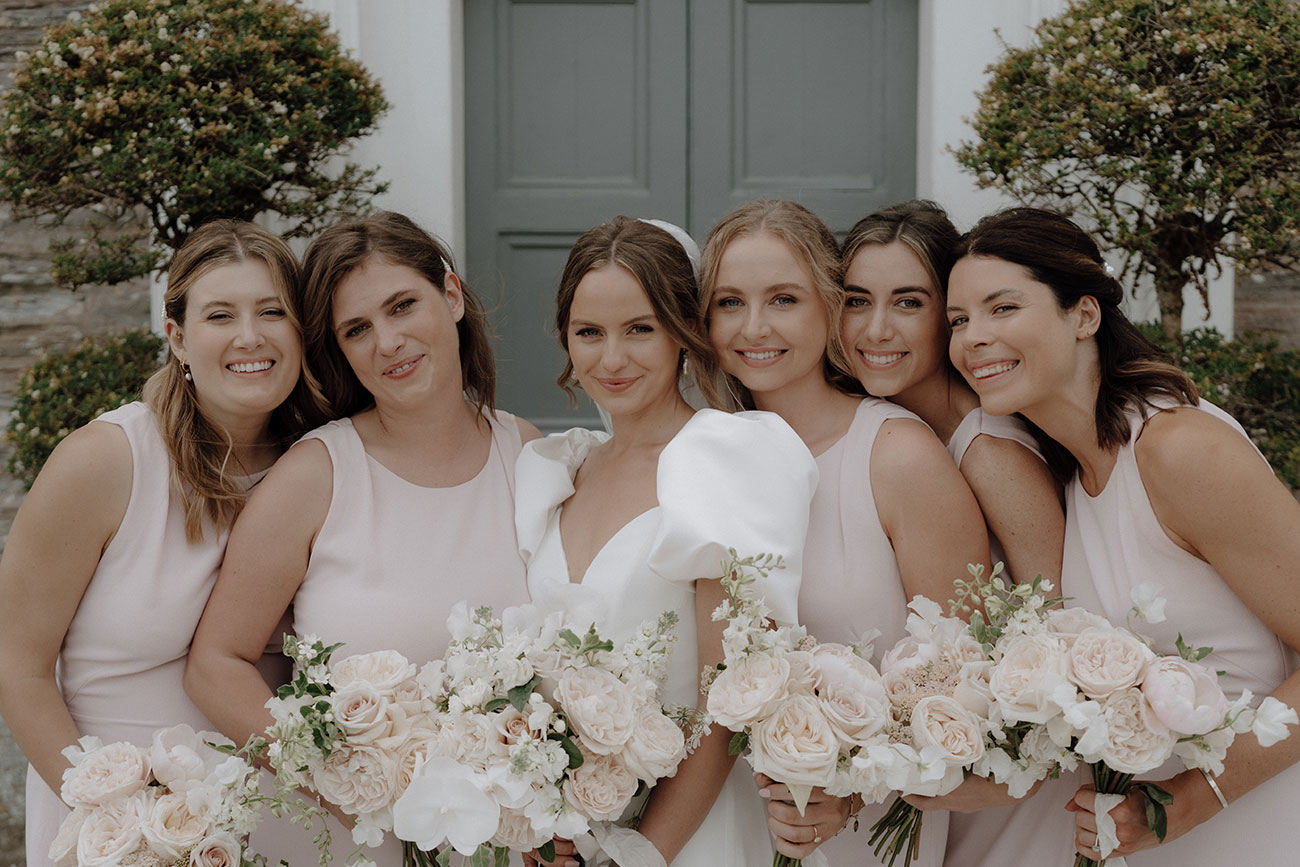 Real Wedding Boconnoc Cornwall Country Flowers Bride Groom11