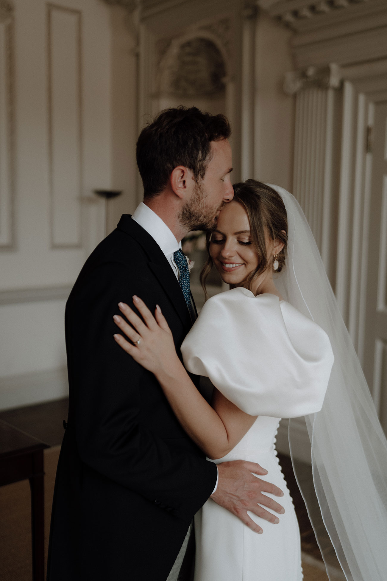 Real Wedding Boconnoc Cornwall Country Flowers Bride Groom12