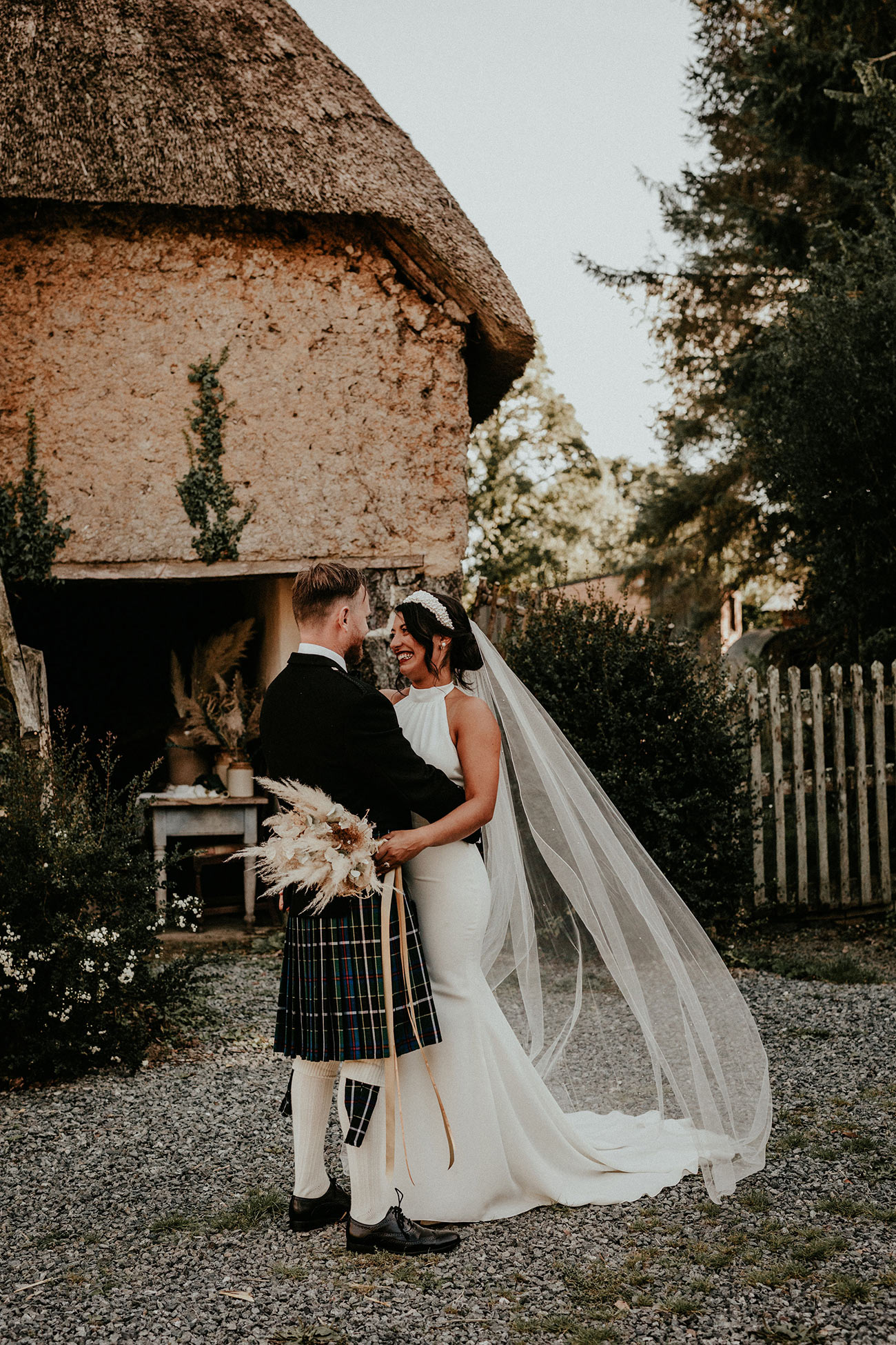 Real Wedding Bride Groom Venue Cornish Camels