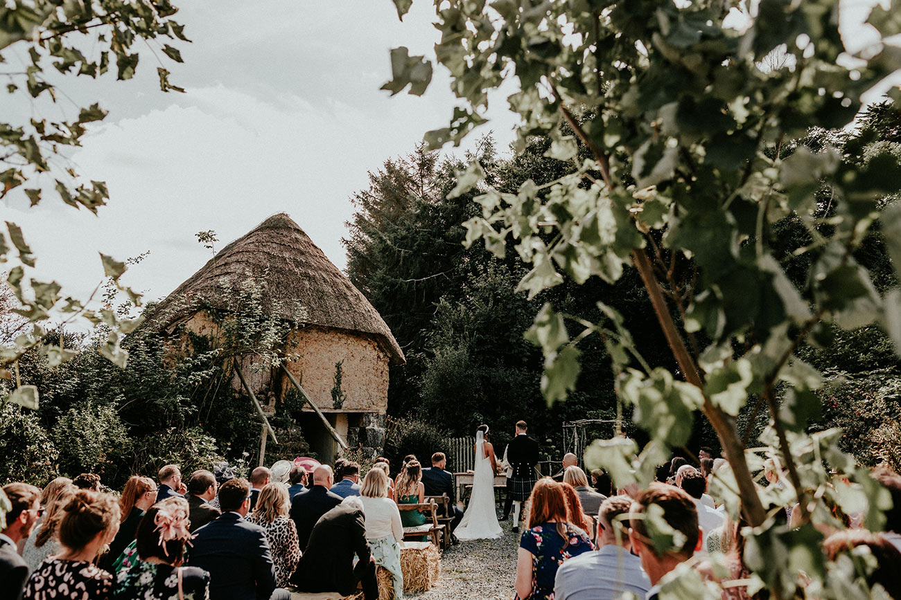 Real Wedding Cornish Camels Bride Groom Ceremony Venue