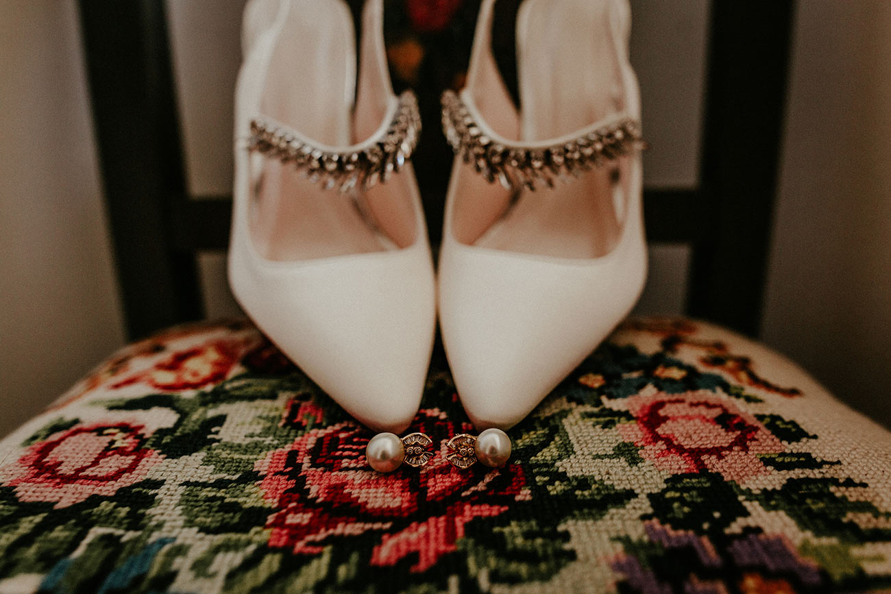 Real Wedding Cornish Camels Bride Shoes