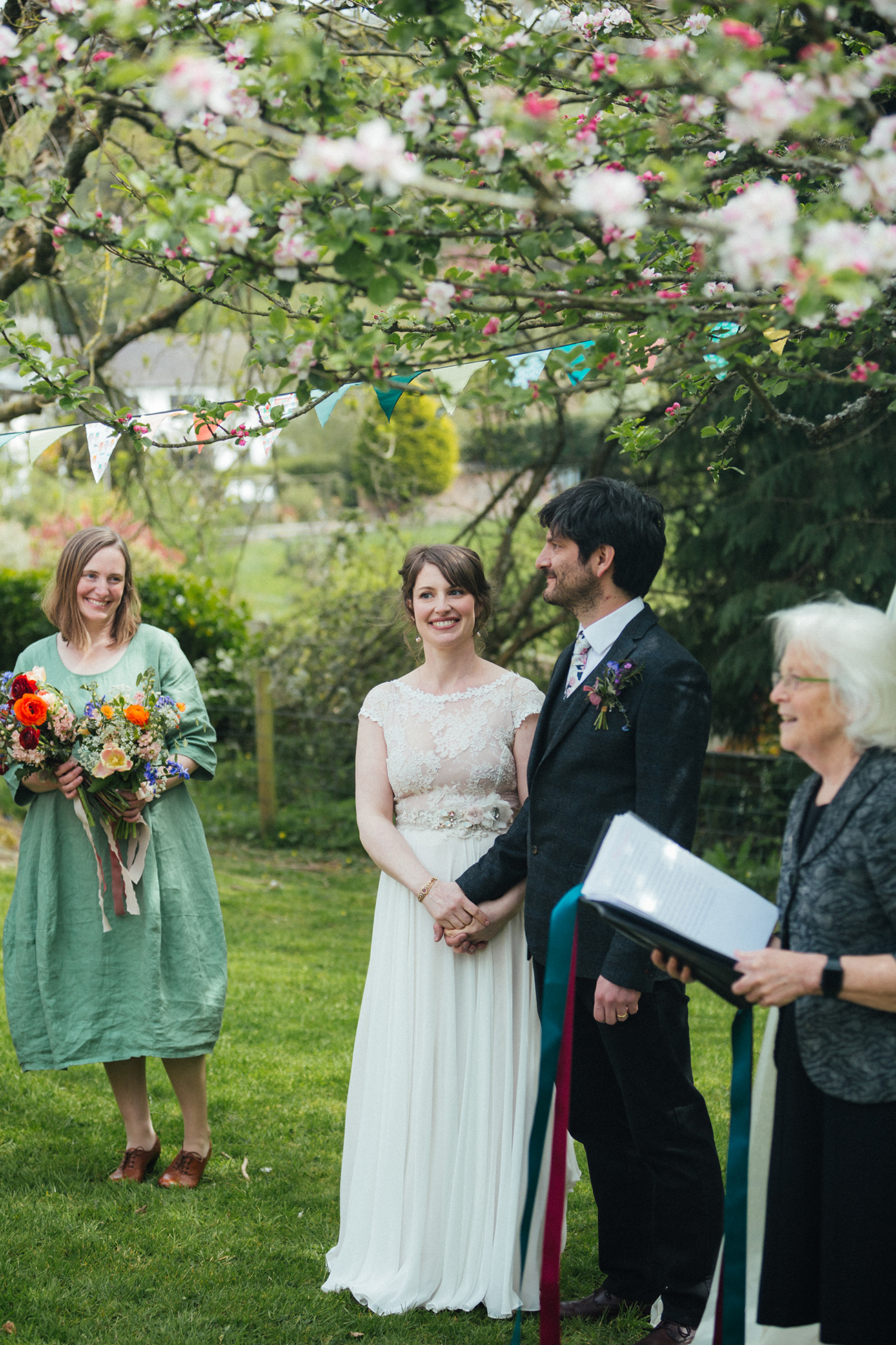 Real Wedding Emma Stoner Photography Devon Bride Groom Ceremony