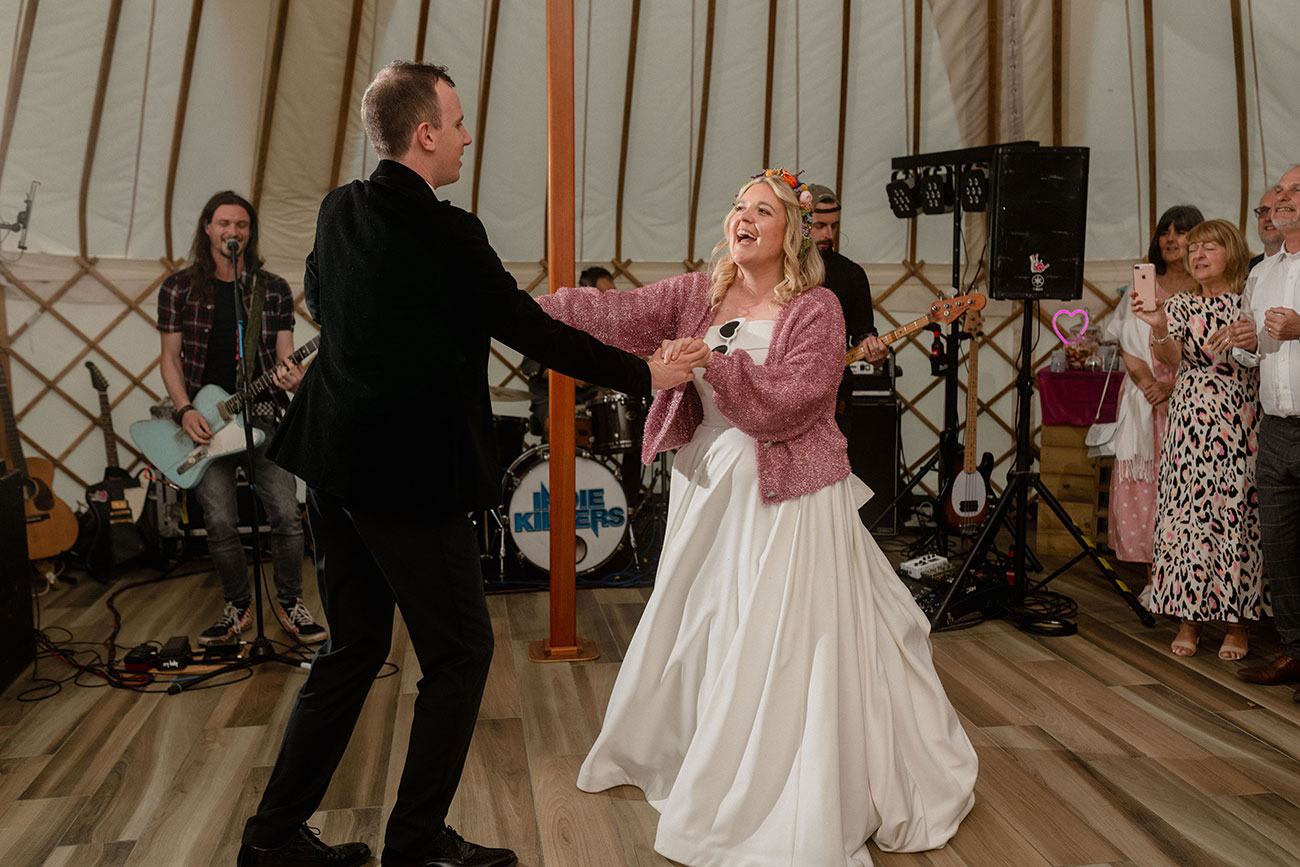 Real Wedding Kingston Estate Devon Spring May Colour Flowers Bride Groom18