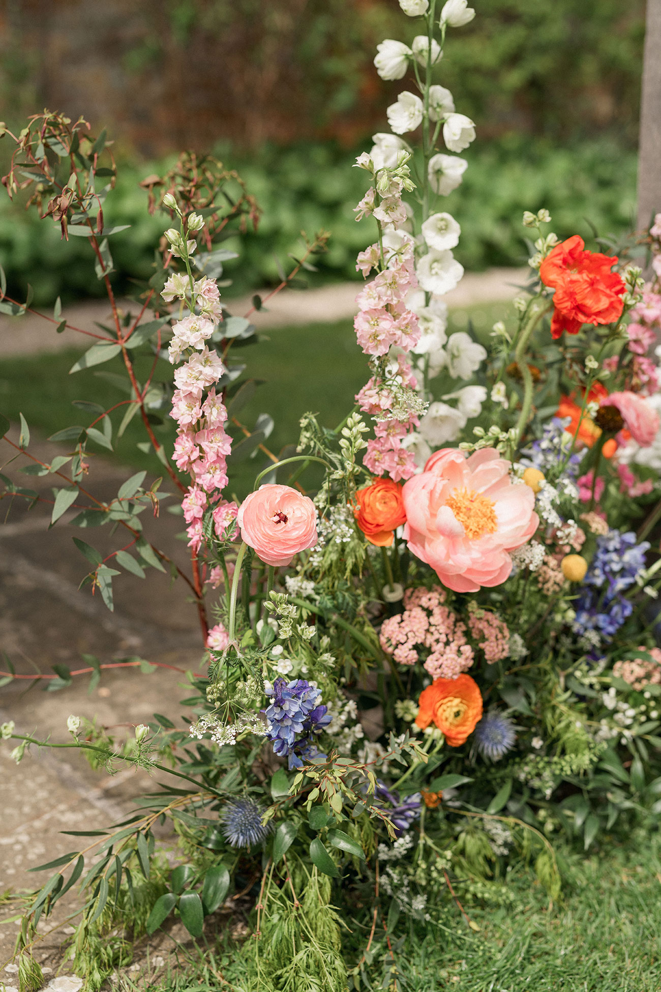 Real Wedding Kingston Estate Devon Spring May Colour Flowers Bride Groom4