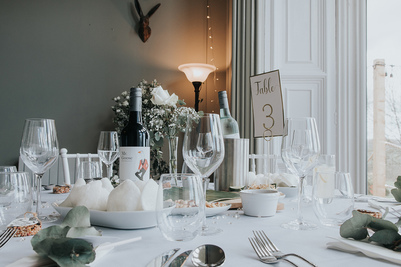 Real Wedding Melanie Barnfield Welbeck Manor Table1