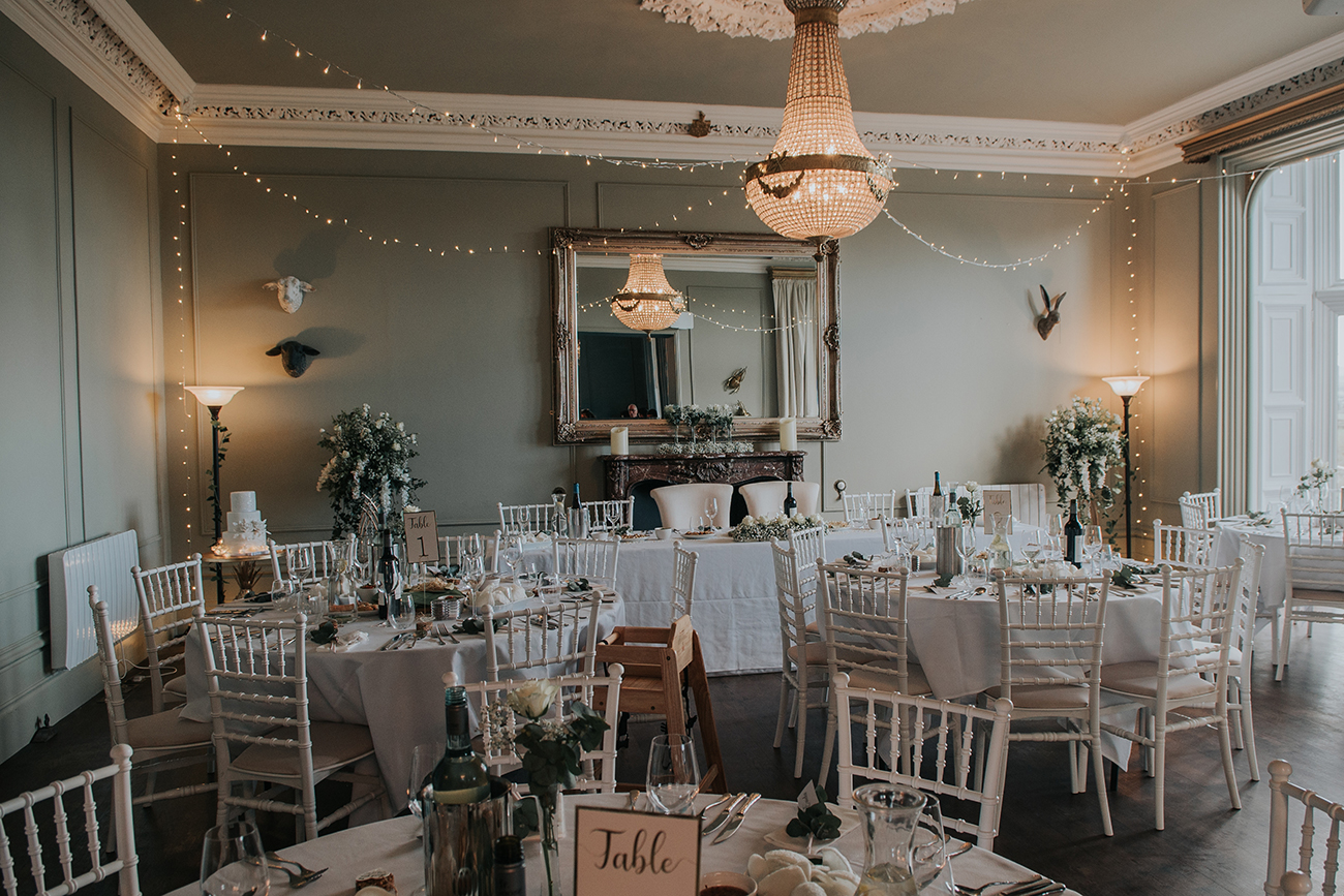 Real Wedding Melanie Barnfield Welbeck Manor Tables
