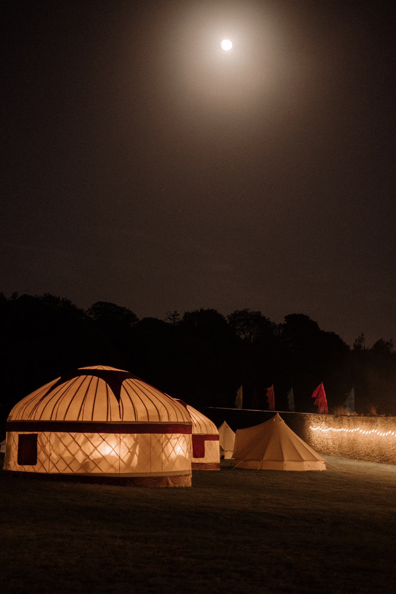 Real Wedding Pencarrow Conrwall Venue Festival Tipis