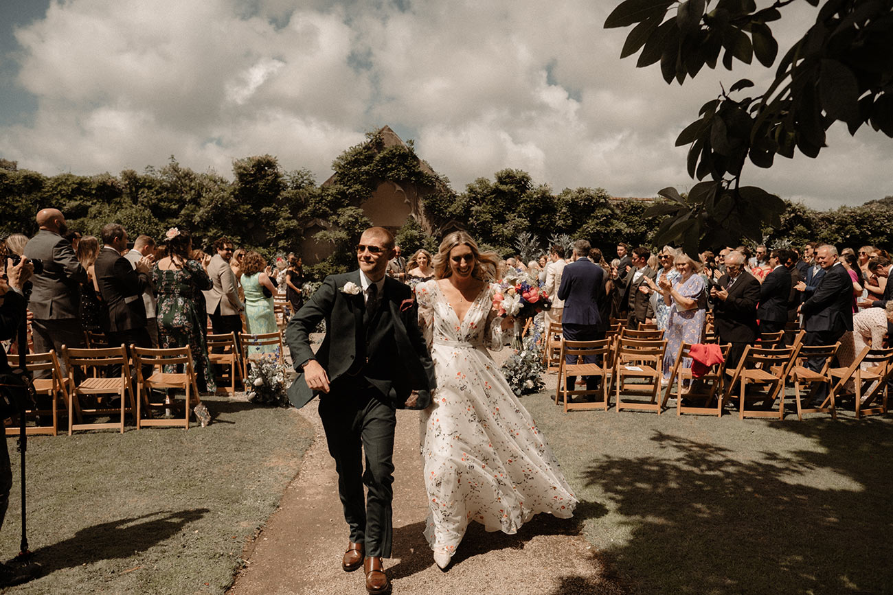 Real Wedding Pencarrow Cornwall Bride Groom Ceremony