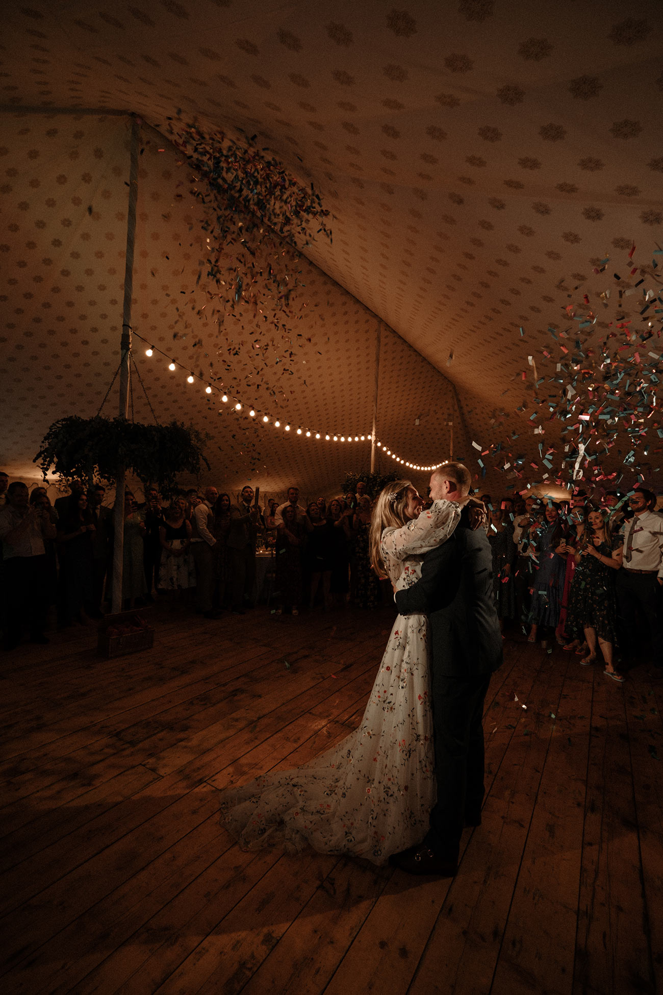 Real Wedding Pencarrow Cornwall Bride Groom Dance