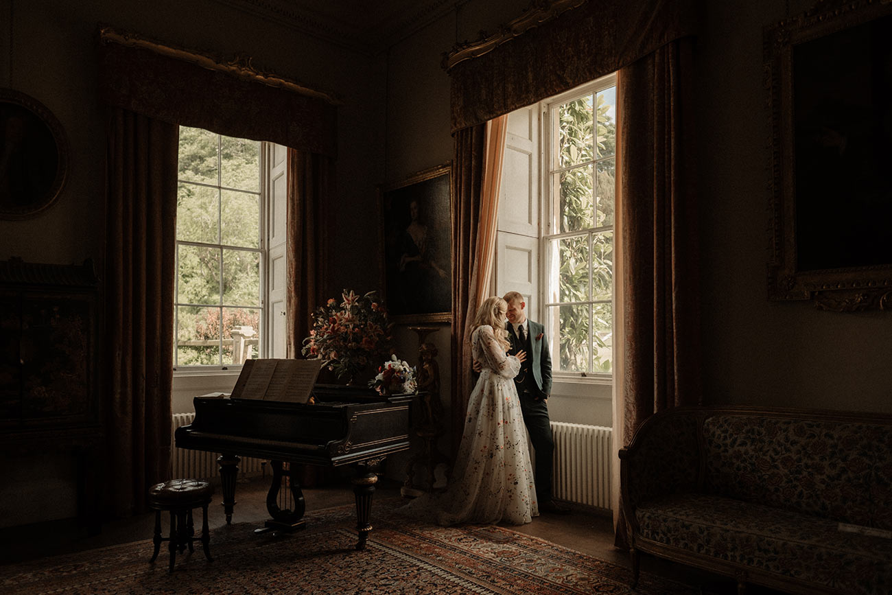 Real Wedding Pencarrrow Cornwall Bride Groom Venue