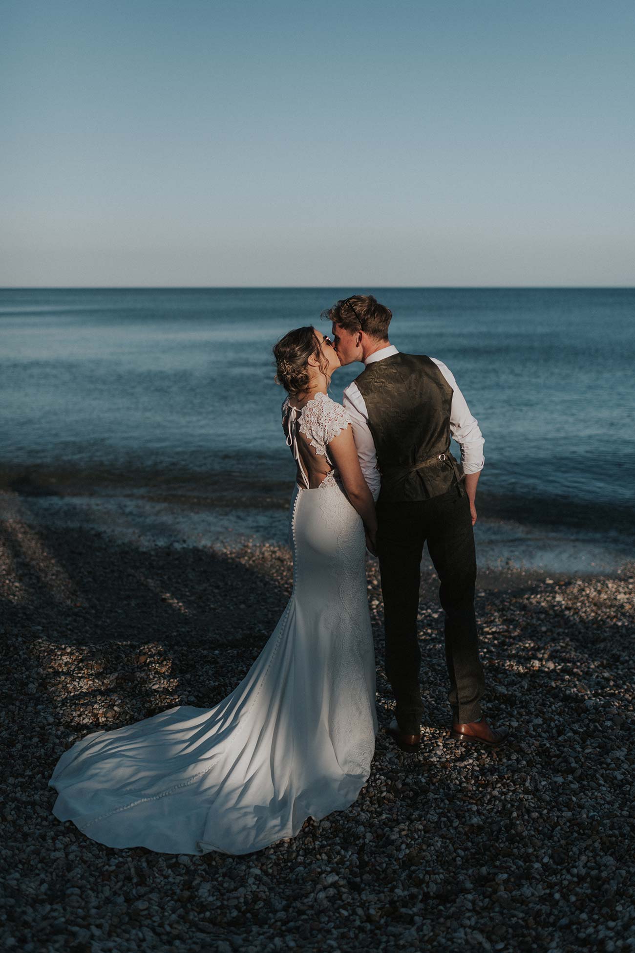 Real Wedding Porthleven Cornwall Bride Groom Wed11