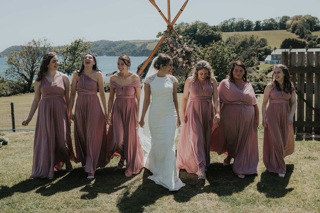 Real Wedding Porthleven Cornwall Bride Groom Wed17