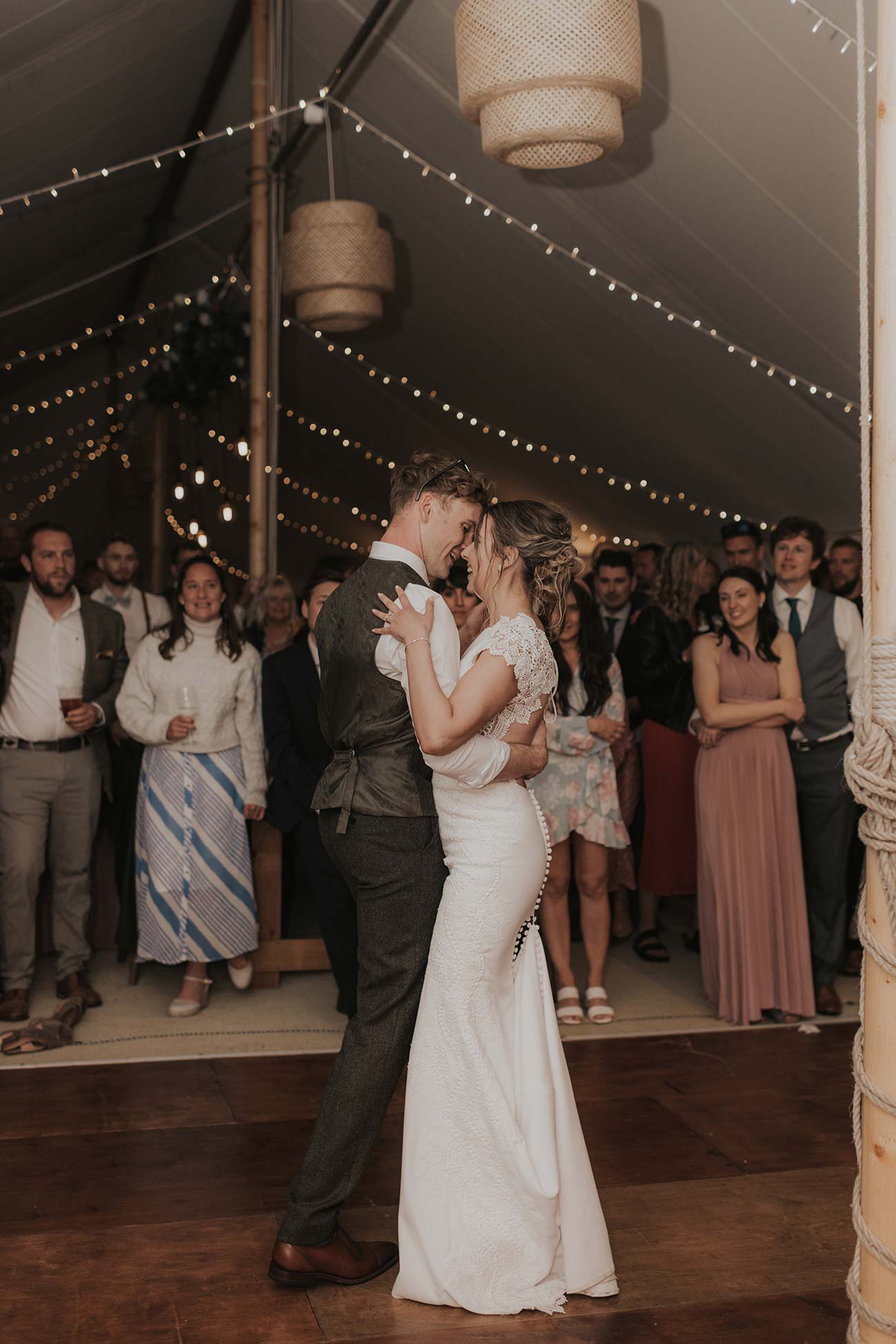 Real Wedding Porthleven Cornwall Bride Groom Wed2