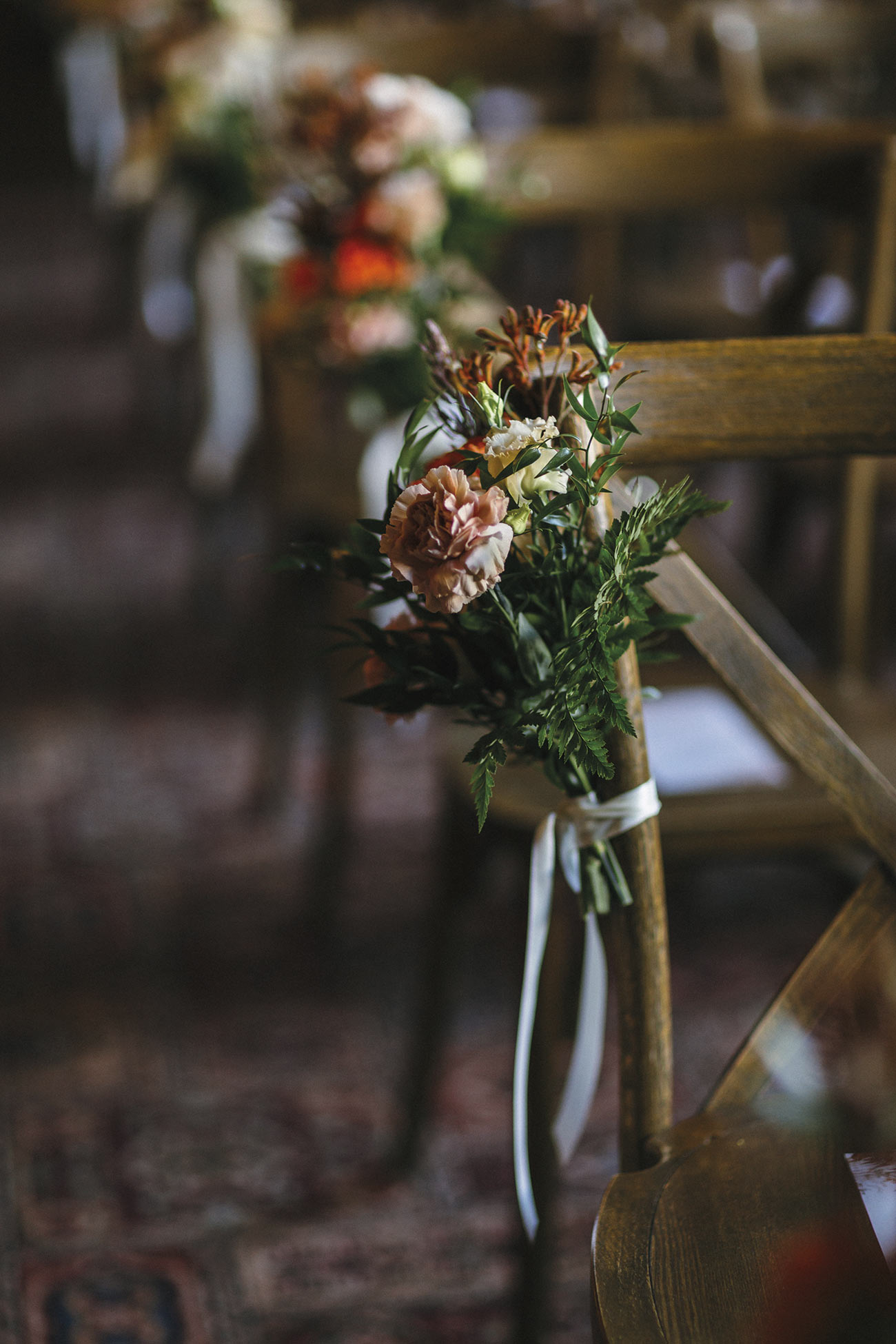 Real Wedding Powderham Castle Wed Flowers1
