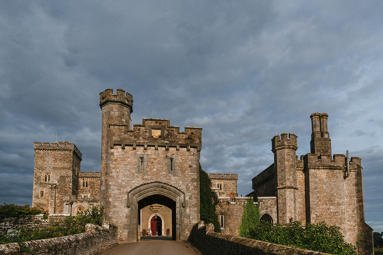 Real Wedding Powderham Castle Wed Venue