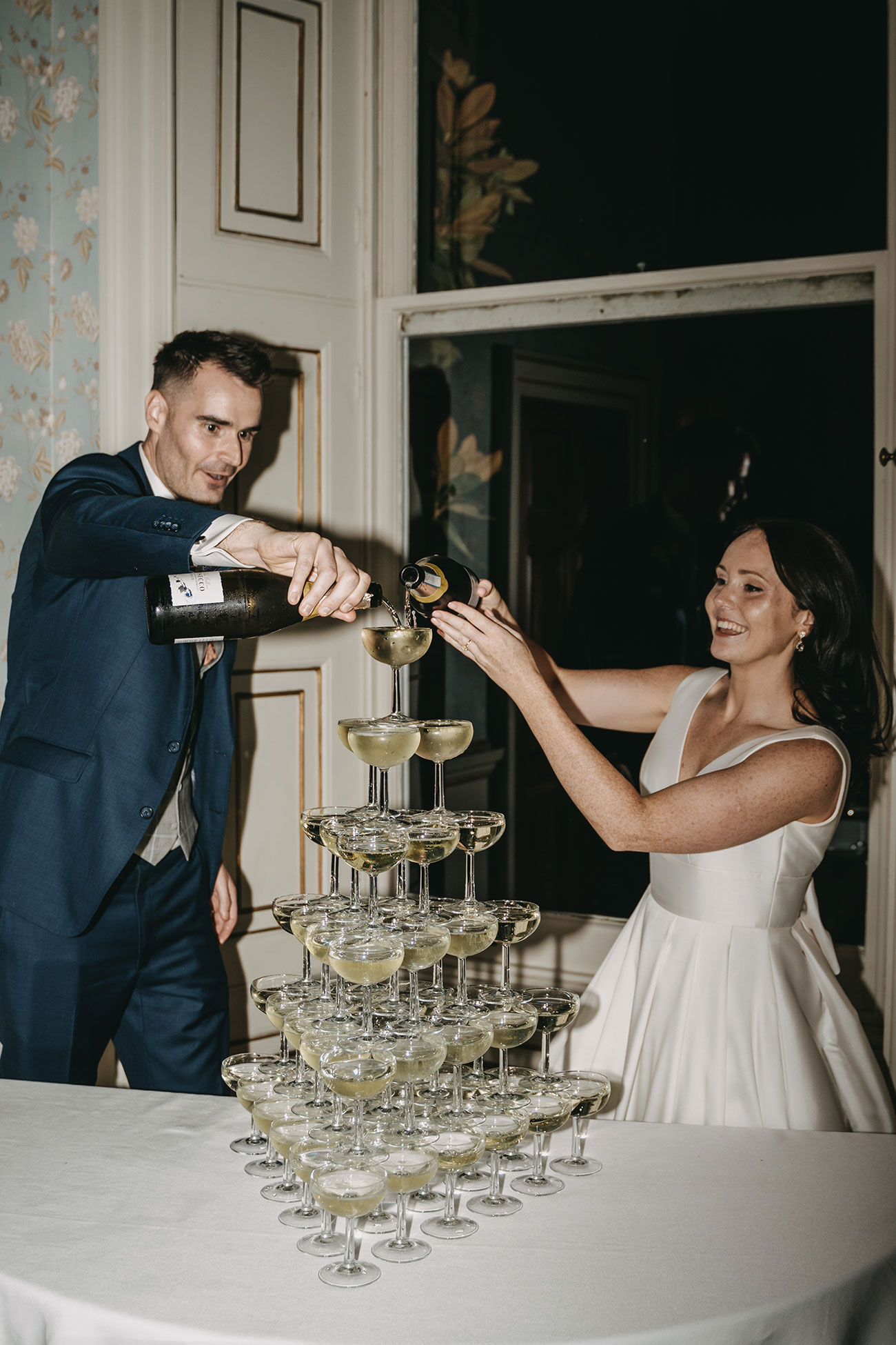 Real Wedding Pynes House Elegant3