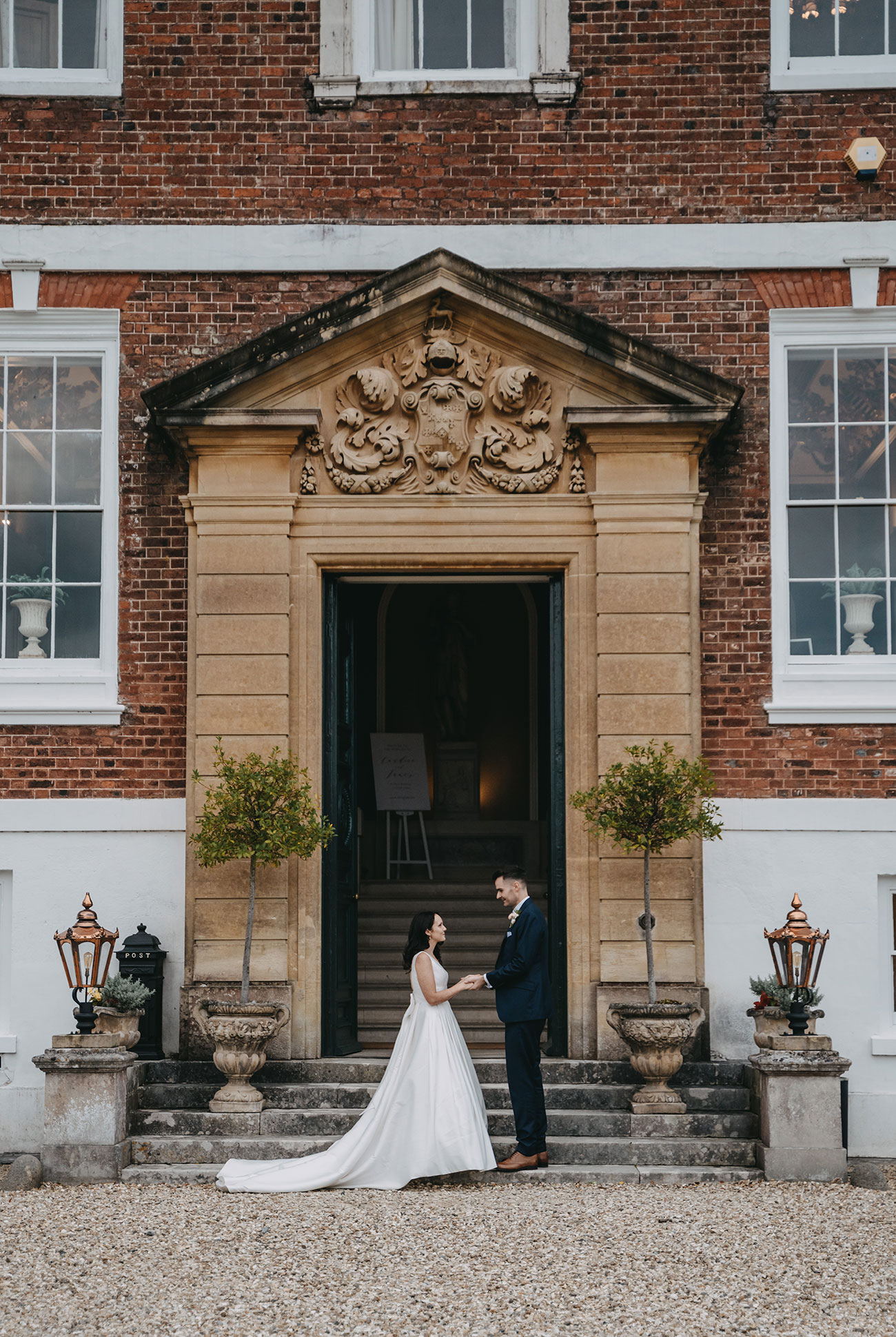 Real Wedding Pynes House Elegant6