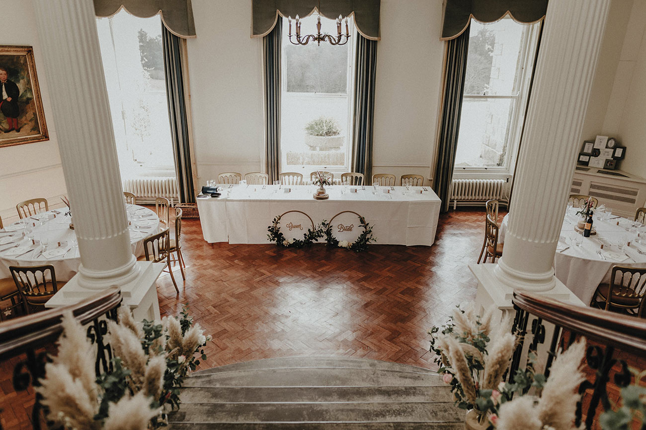 Real Wedding Scorrier House Cornwall Wed Bride Groom13