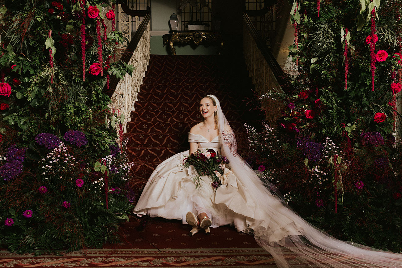 Real Wedding The Headland Cornwall Bride Groom Coastal14