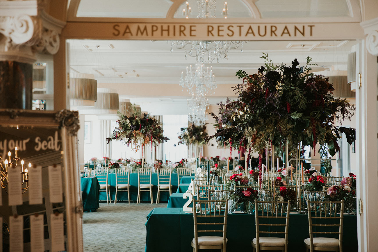 Real Wedding The Headland Cornwall Bride Groom Coastal3