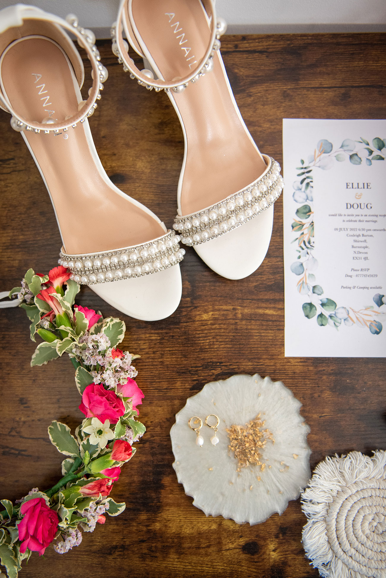 Real Wedding The Venue Coxleigh Devon Festival Garden Bride Groom1