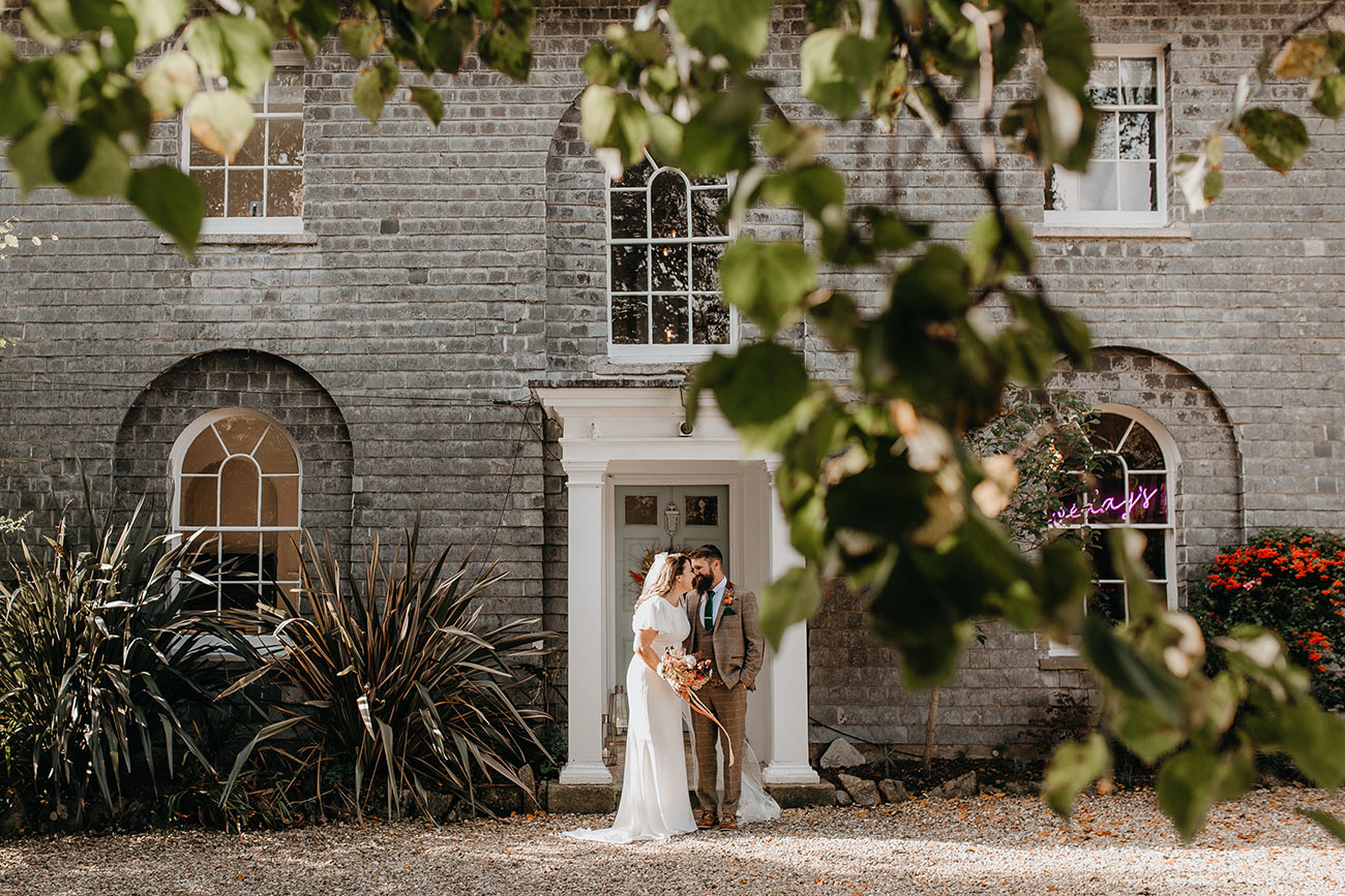 Real Wedding Treseren Cornwall Wed Autumnal Bride Groom12