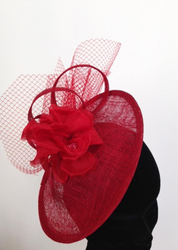 Red Wedding Races Hat