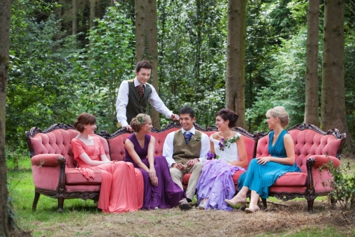 Rustic Woodland Wedding Devon12