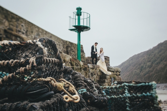 Seaside Wedding Devon Clovelly19