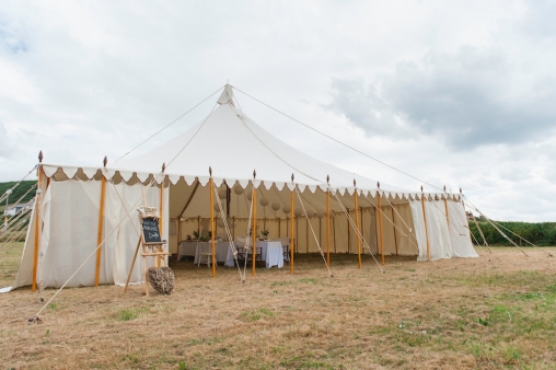 Seaside Weddings Devon Vintage Marquee Weddings Devon34