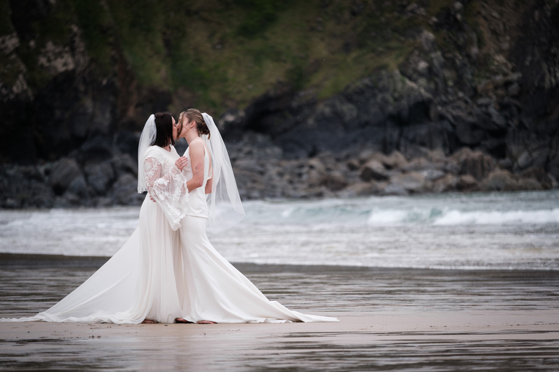 Beach Wedding Venue In Cornwall Polurrian on the Lizard