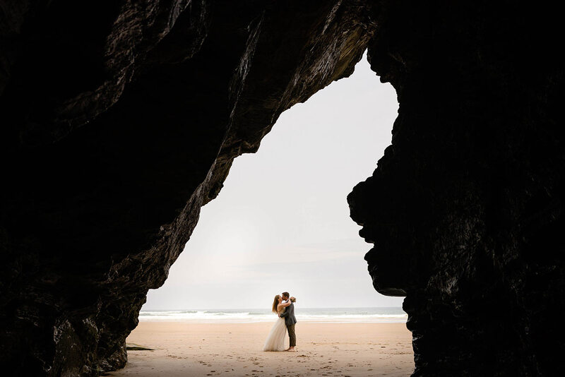 Small WeddingPhotographerCornwallAndyHolterWatergate Beach