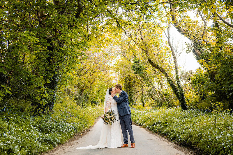 Small WeddingPhotographerCornwallAndyHolterst Colanus Church Wedding