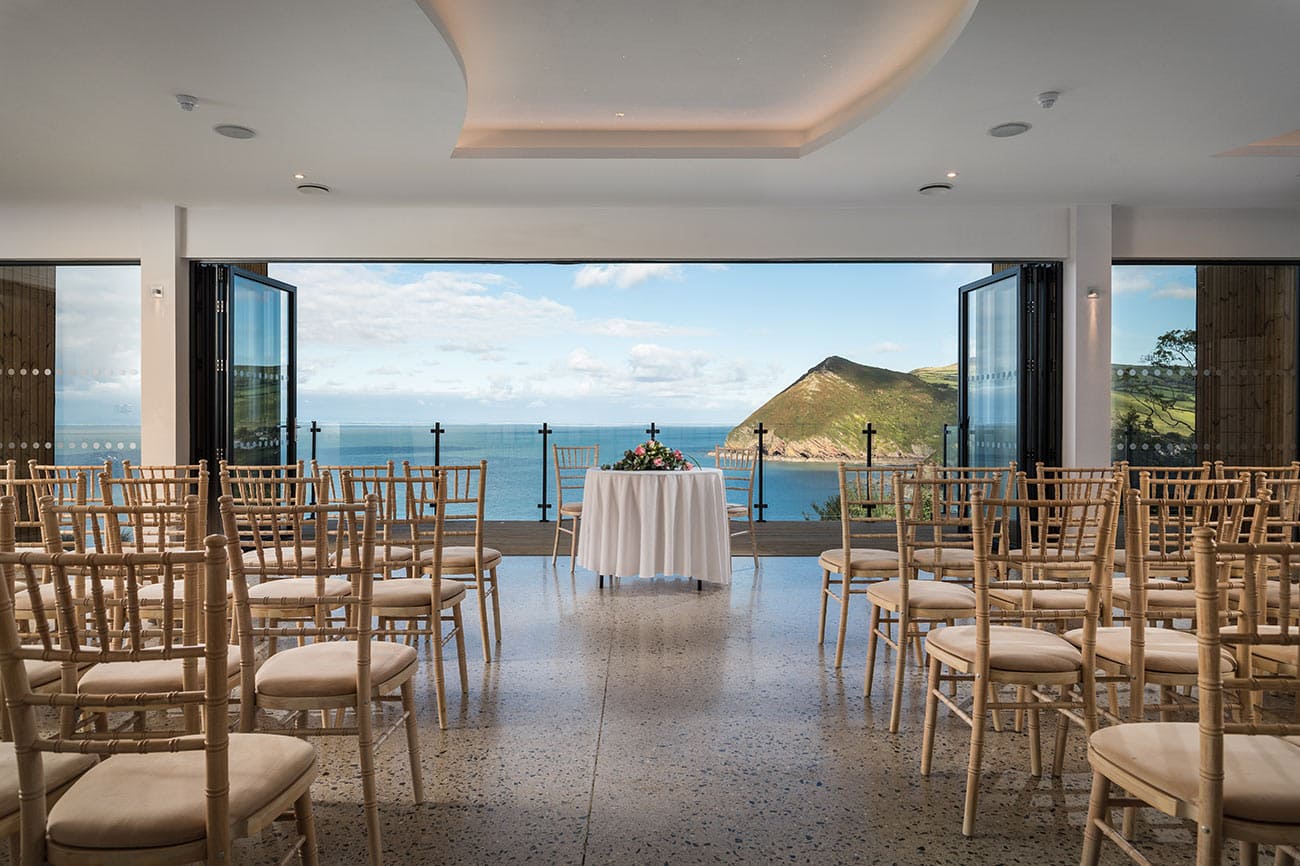 The Venue At Sandy Cove Wedding Venue Devon1