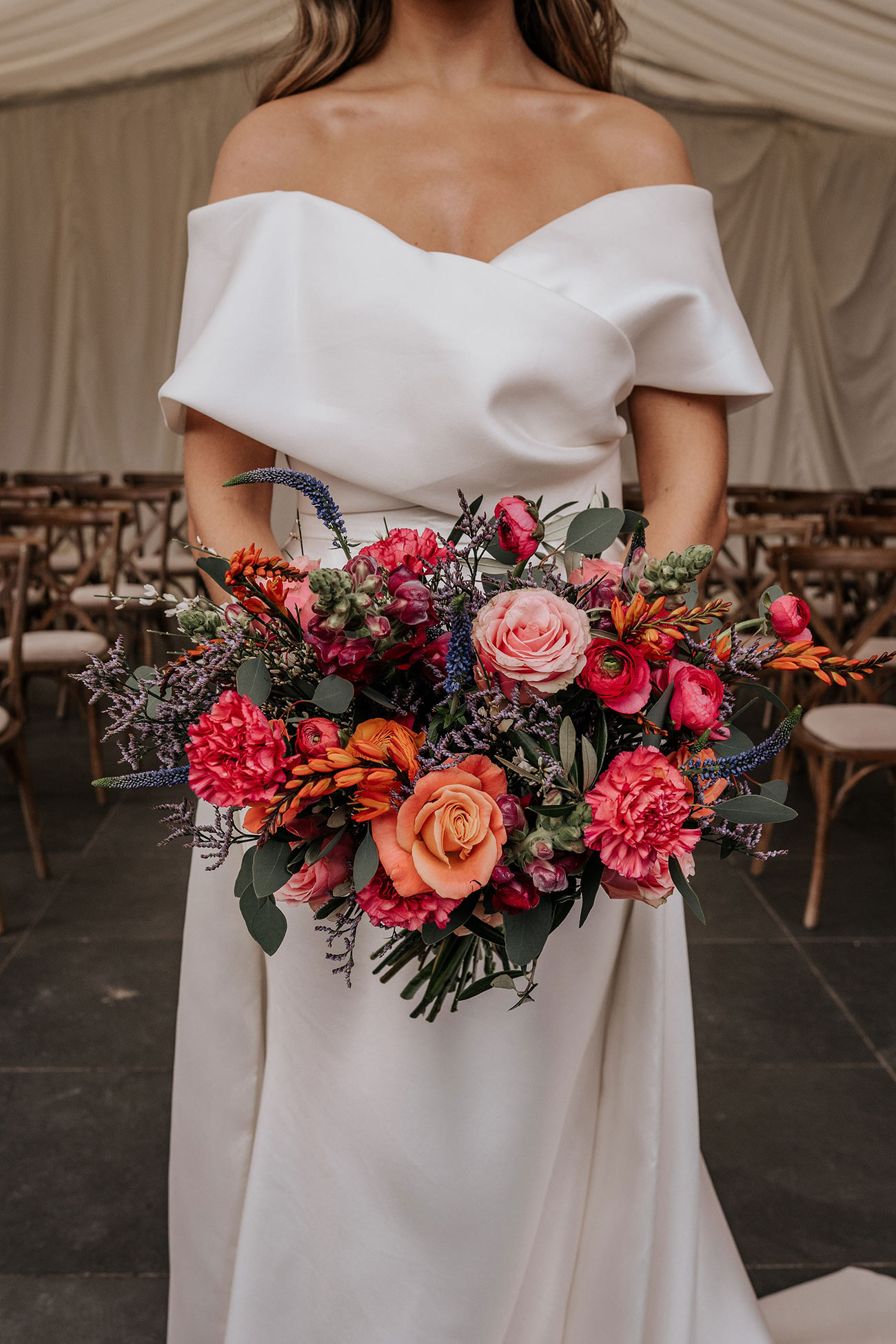 Trevenna Styled Shoot Wedding Colourful Fun Vibes Styling Bride Groom18