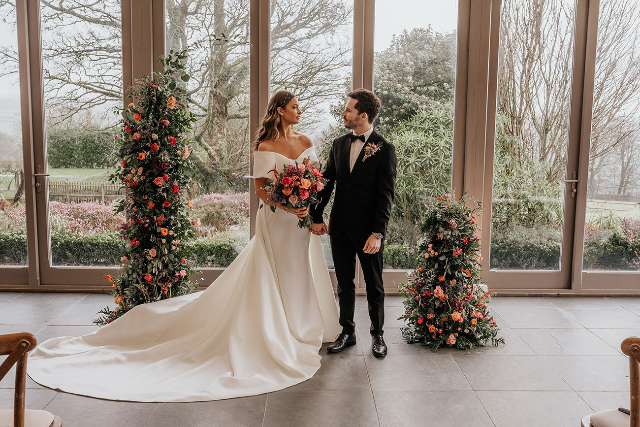 Trevenna Styled Shoot Wedding Colourful Fun Vibes Styling Bride Groom22