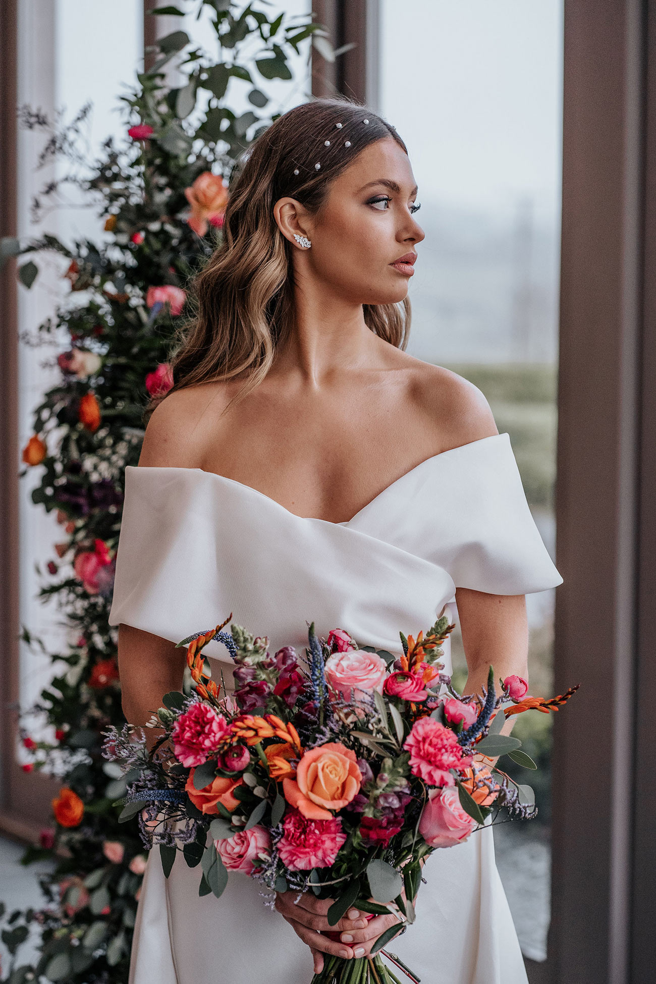 Trevenna Styled Shoot Wedding Colourful Fun Vibes Styling Bride Groom25