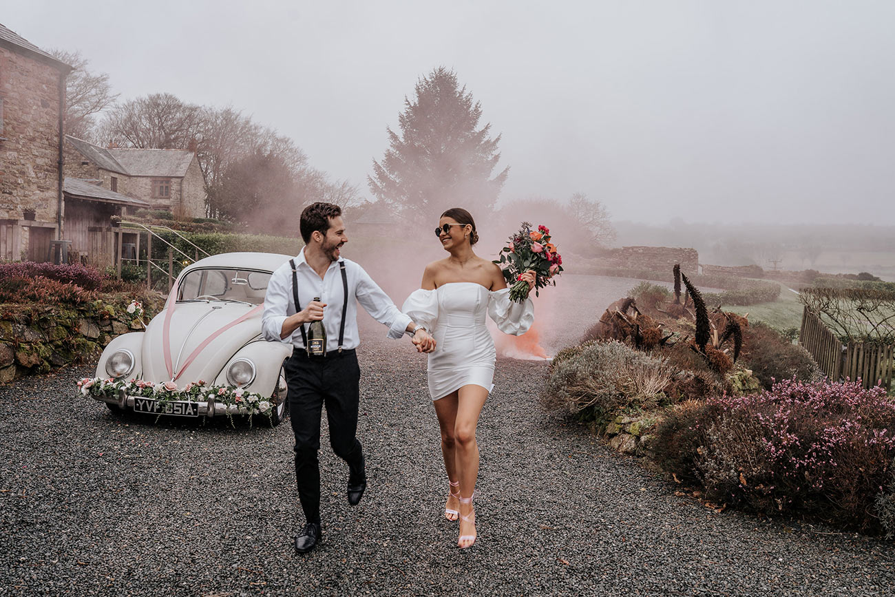 Trevenna Styled Shoot Wedding Colourful Fun Vibes Styling Bride Groom4