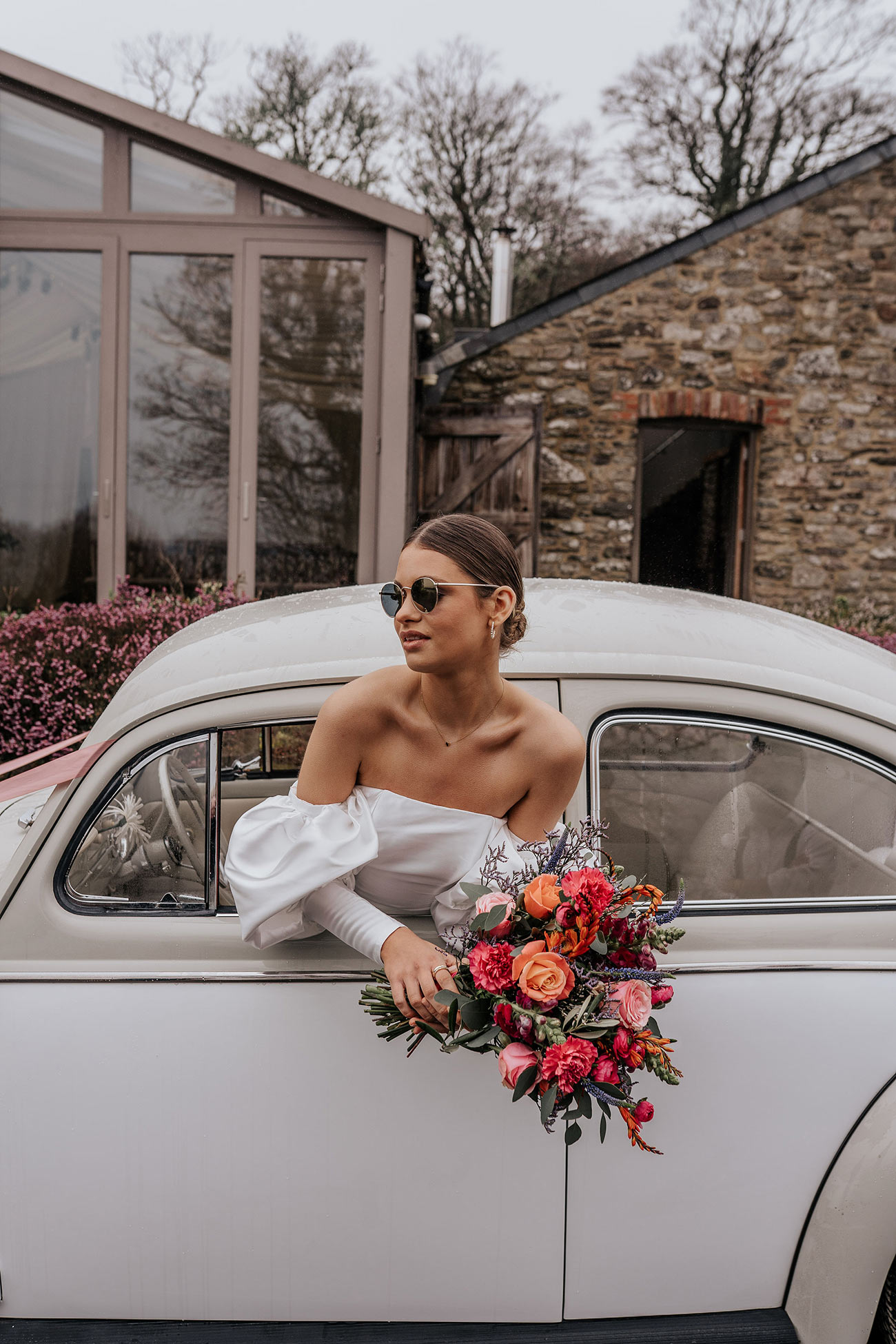Trevenna Styled Shoot Wedding Colourful Fun Vibes Styling Bride Groom5