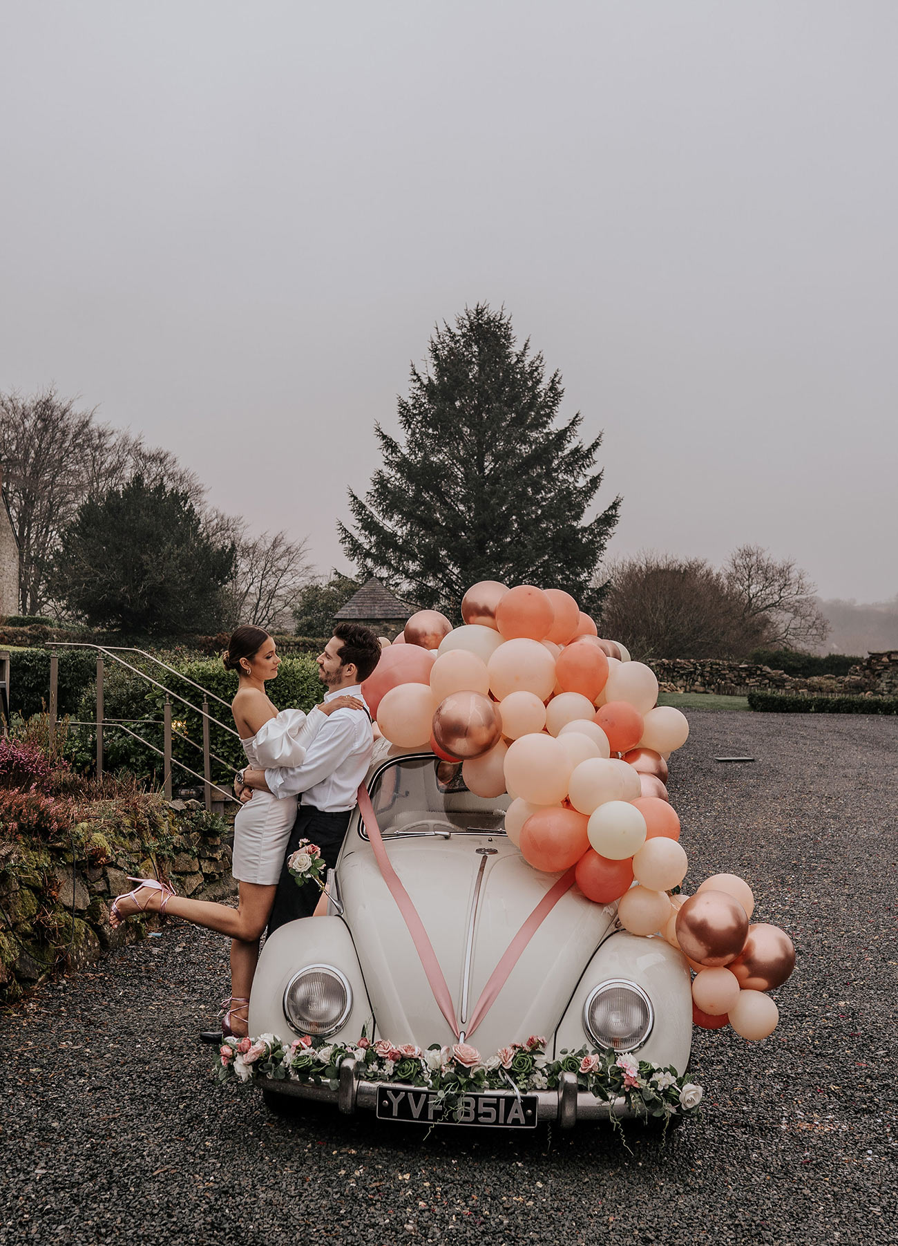 Trevenna Styled Shoot Wedding Colourful Fun Vibes Styling Bride Groom6