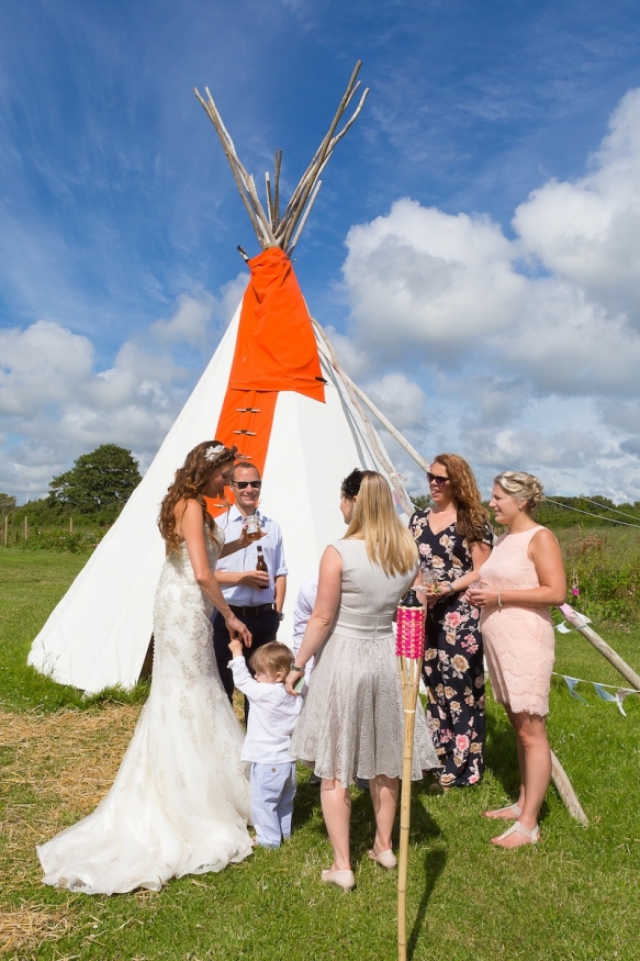 Wedding At Cornish Tipi Weddings Cornwall22