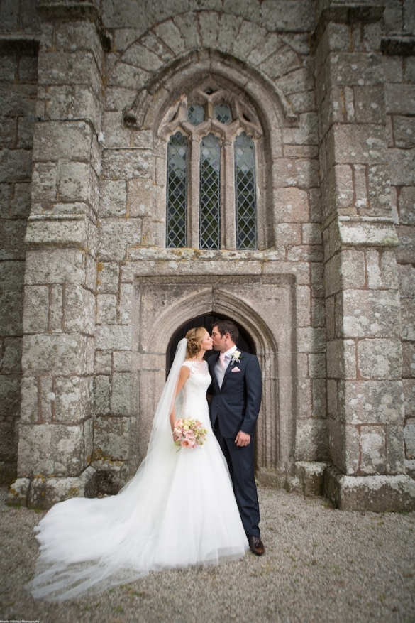Wedding At St Pirans Church Cornwall17