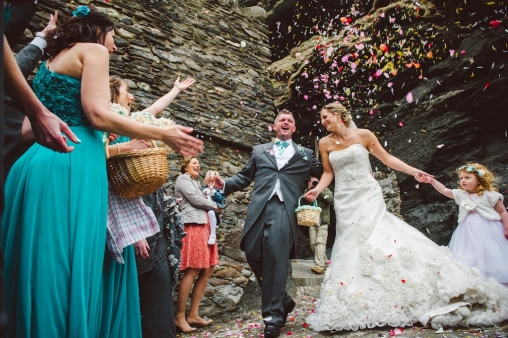 Wedding At Tunnels Beaches Devon11