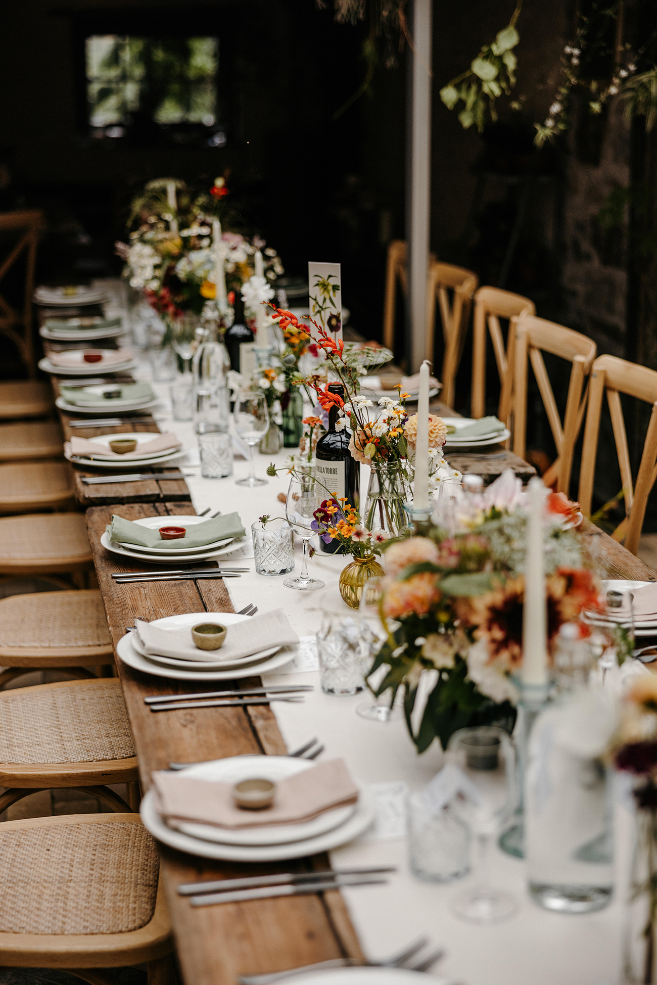 Wedding Nick Walker Photography Coombe Trenchard Table1