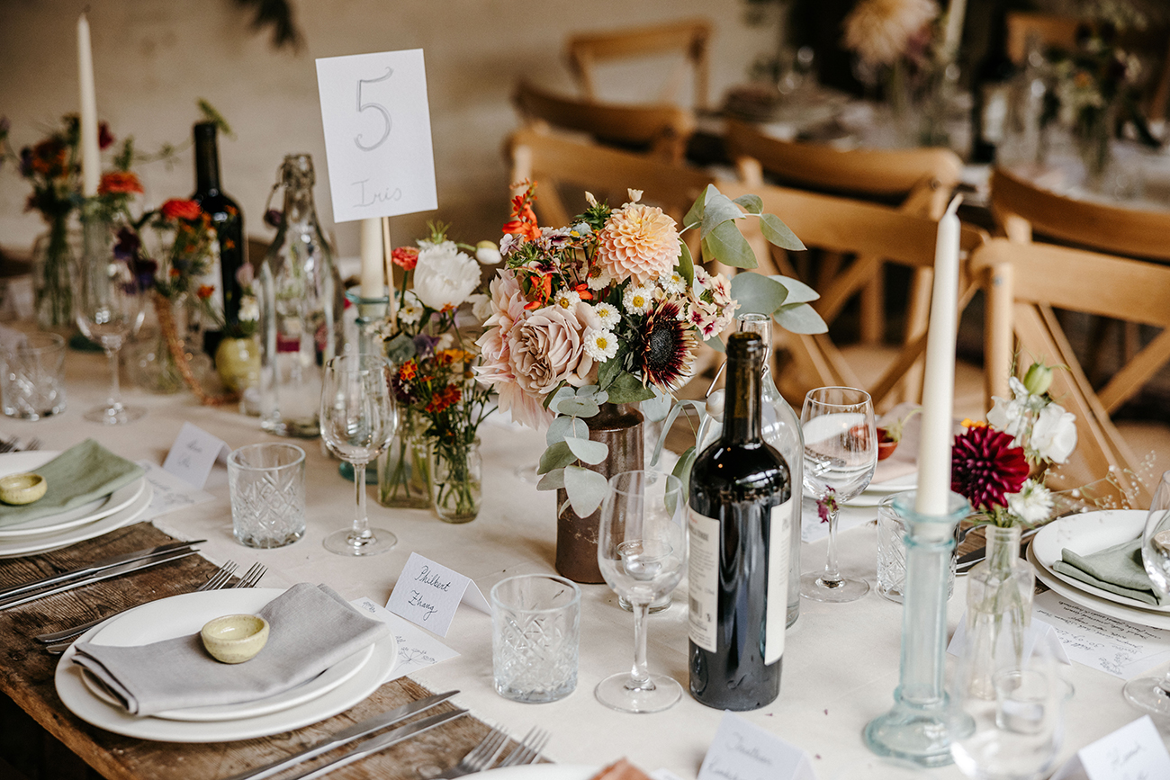 Wedding Nick Walker Photography Coombe Trenchard Table3