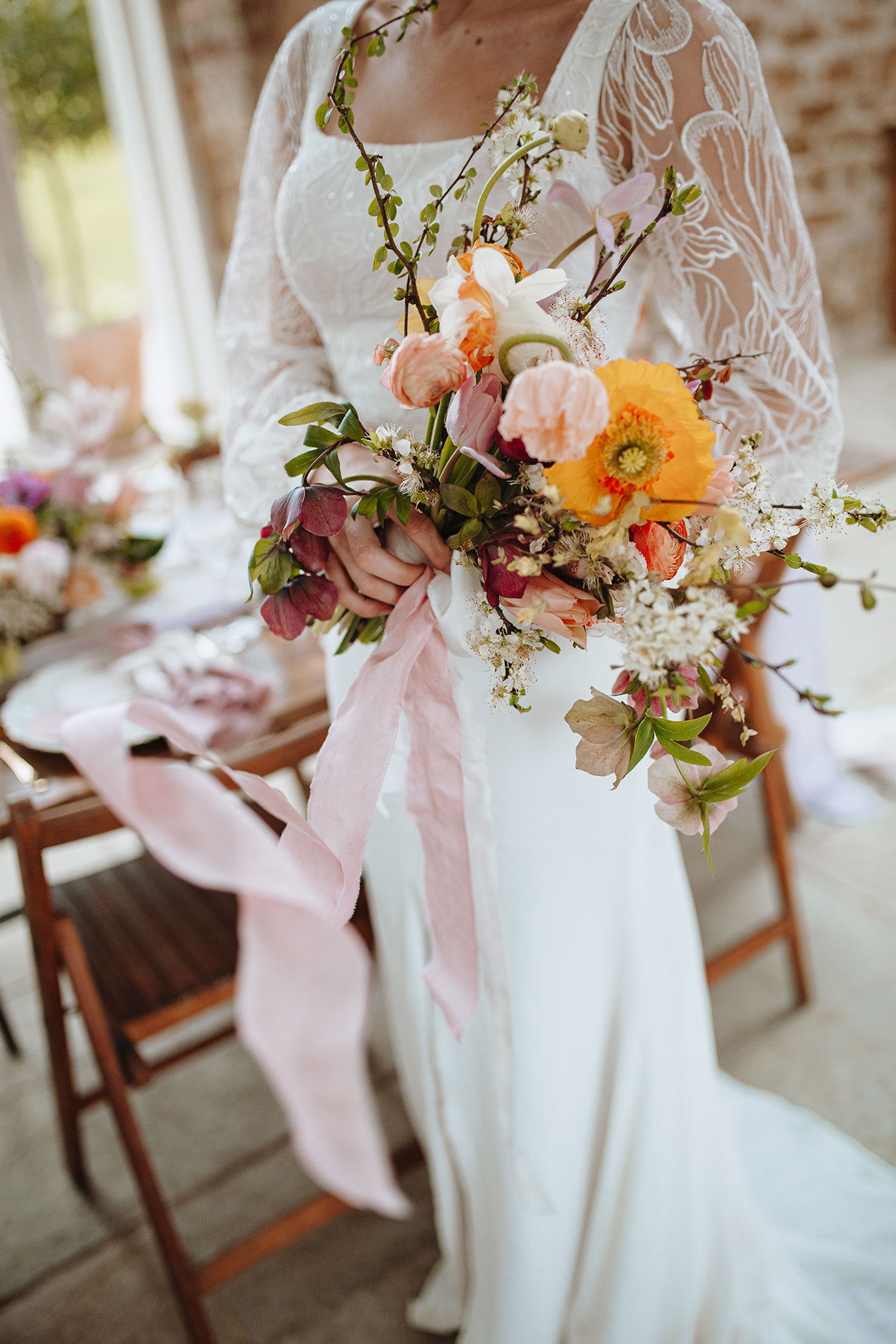 Wedding Styled Shoot Rustic Natural Florals Barn14