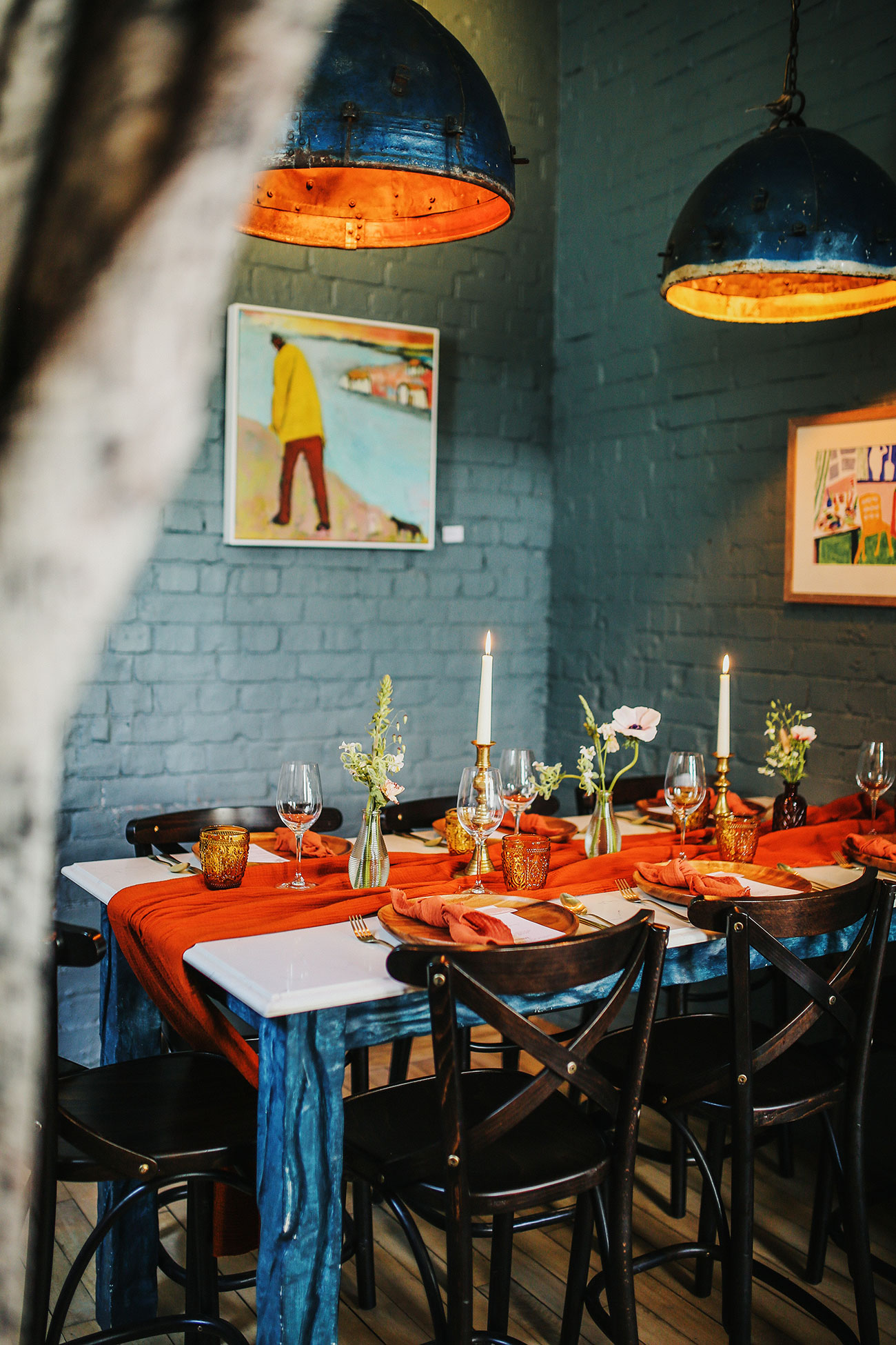 Wedding Styling Host St Ives Cornwall Contemporary Industrial Bride Groom10