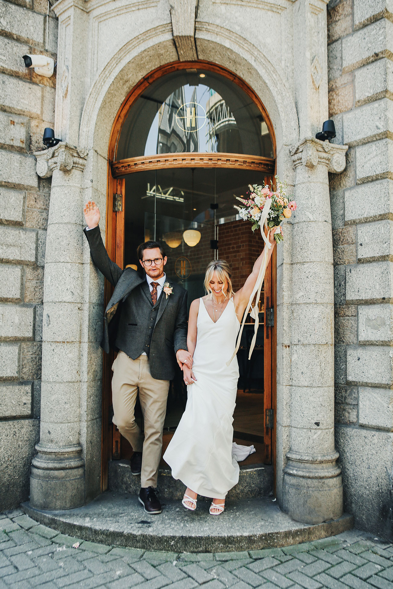 Wedding Styling Host St Ives Cornwall Contemporary Industrial Bride Groom20