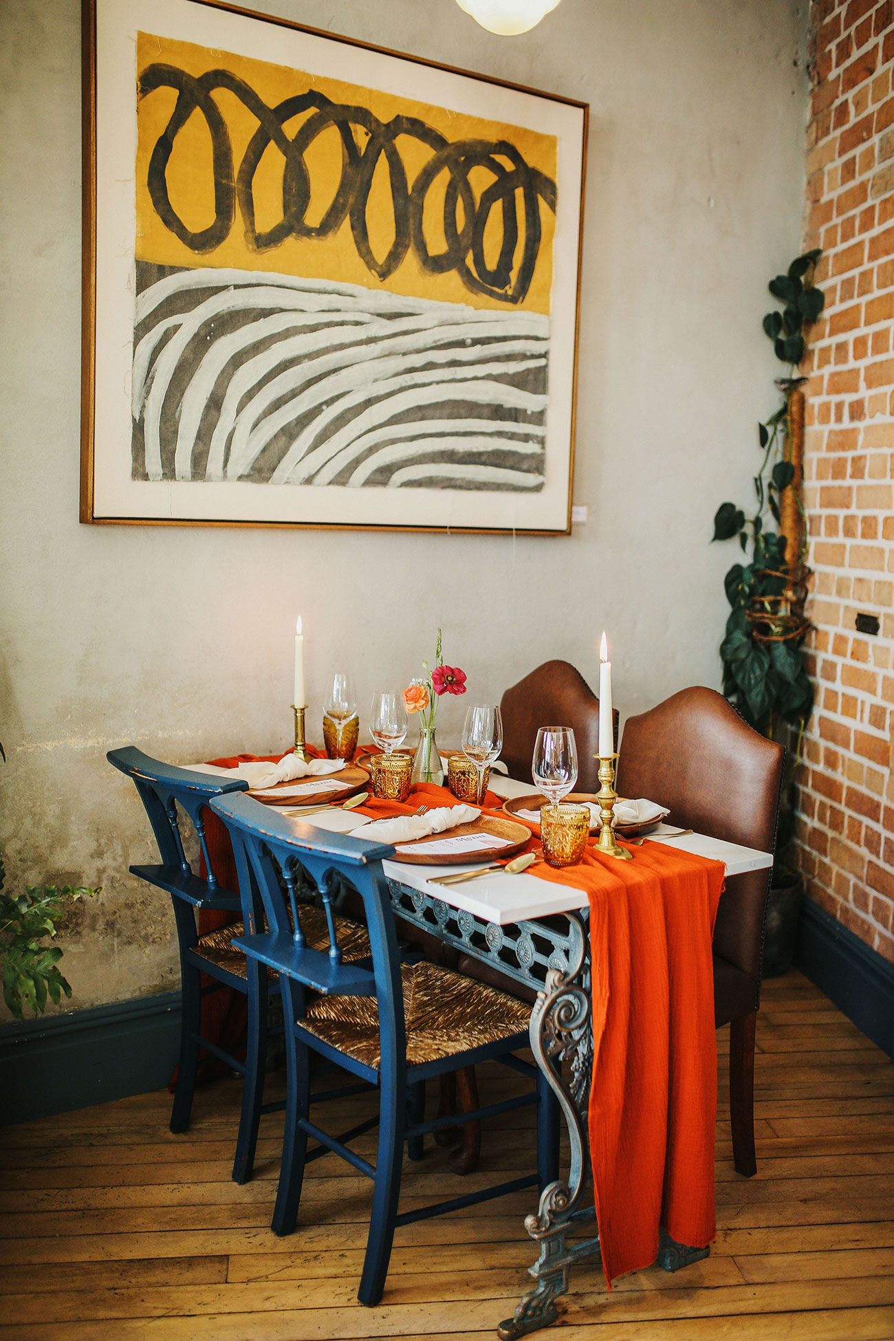 Wedding Styling Host St Ives Cornwall Contemporary Industrial Bride Groom9