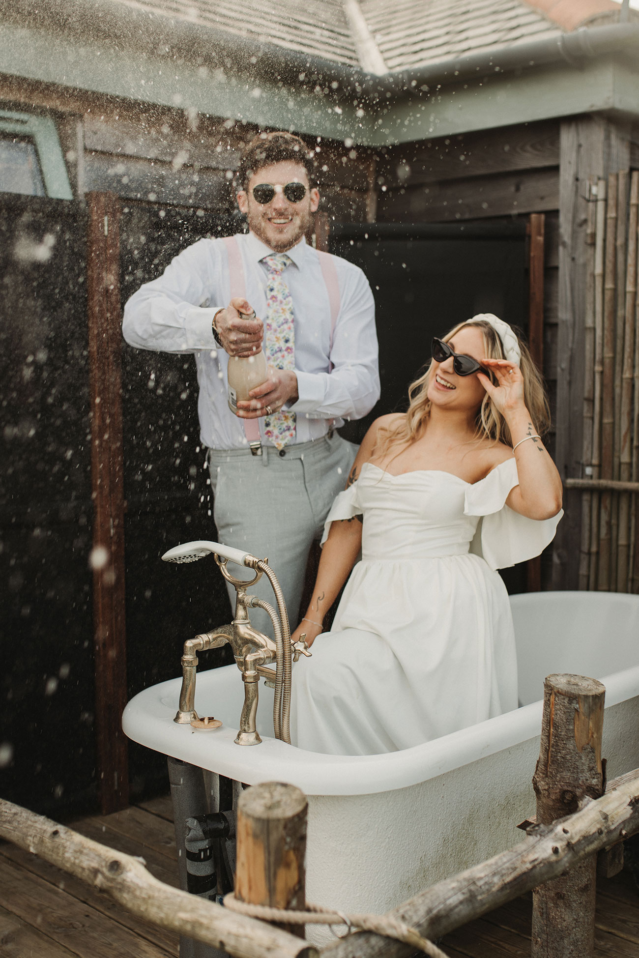 Wedding Styling Lakeside Natural Rustic Bride Groom Cornwall25